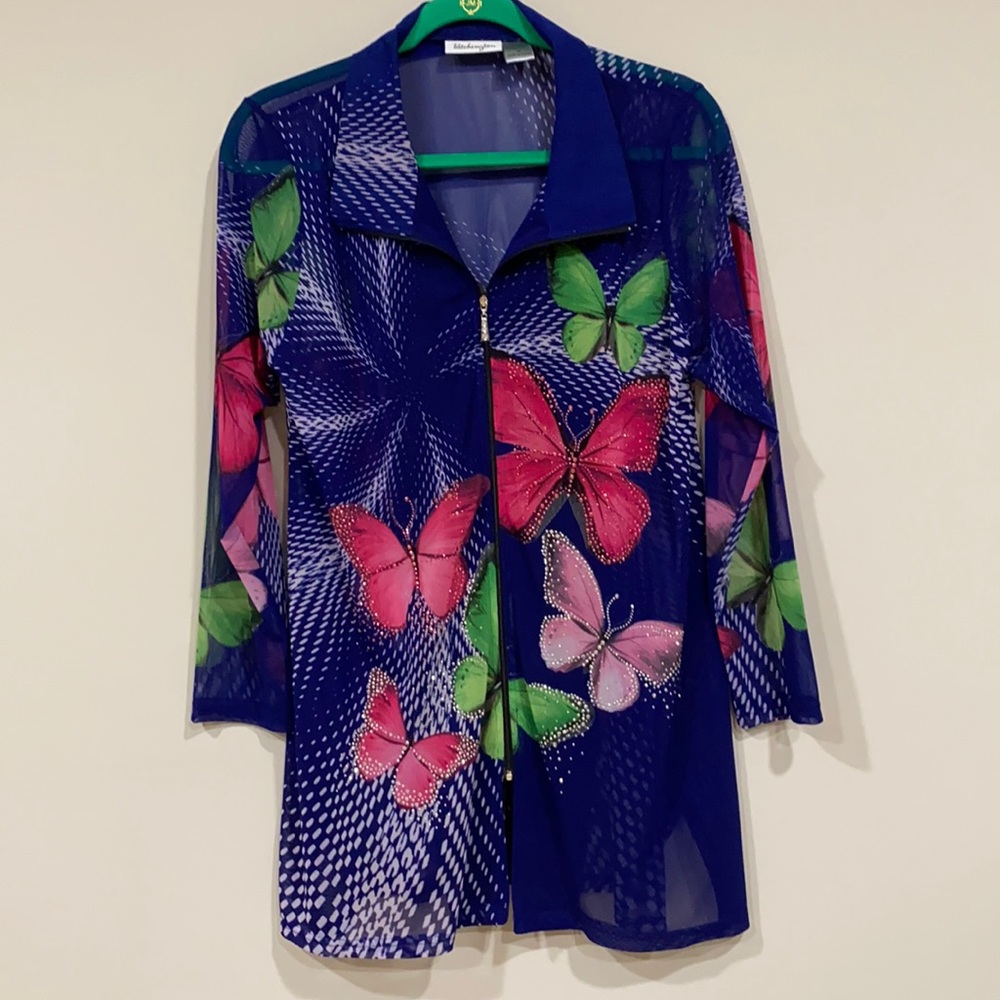 Patchington Sheer Tunic Blouse
